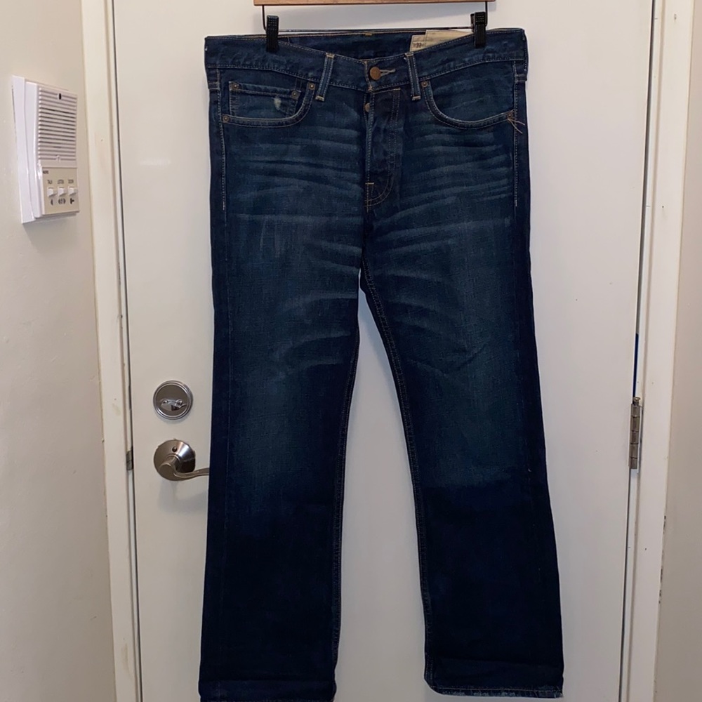 Mens Hollister Classic Straight Jeans